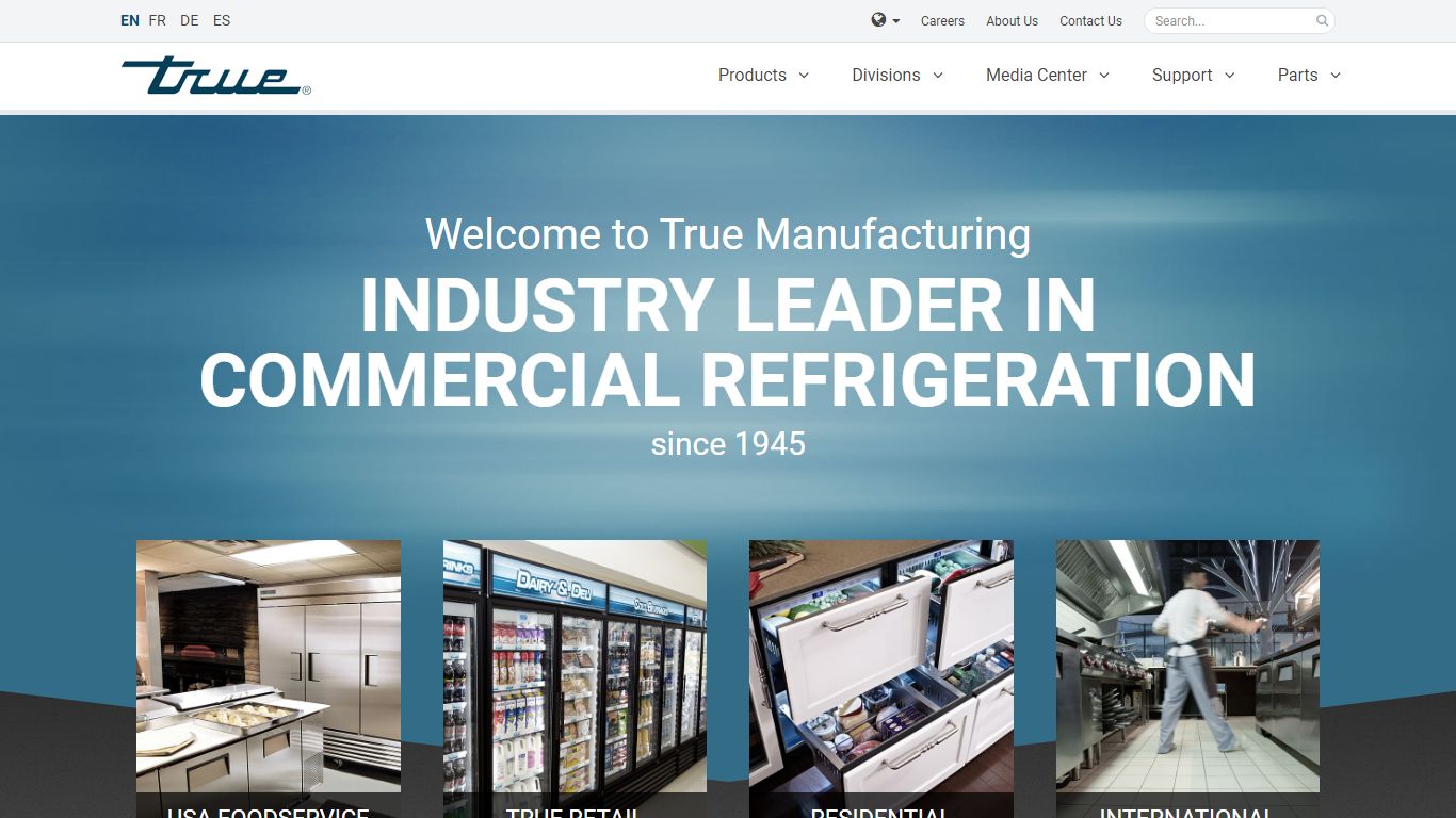 Commercial Refrigerators | Commercial Freezers | True